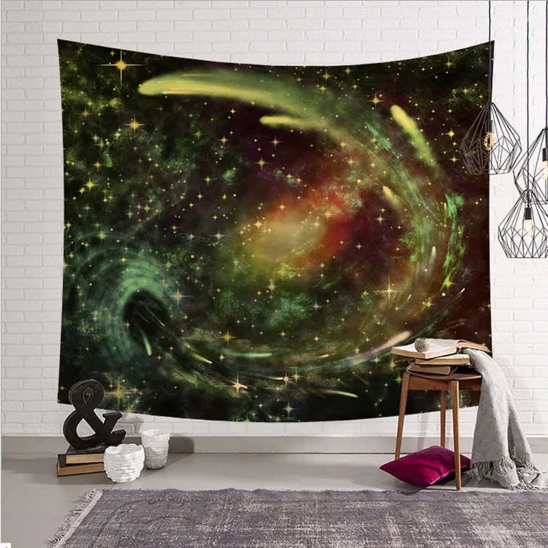 3d Galaxy гобелен, Космический настенный гобелен для украшения стен, тканевый гобелен, подвесные настенные гобелены 100x150/130*150/150*230 см
