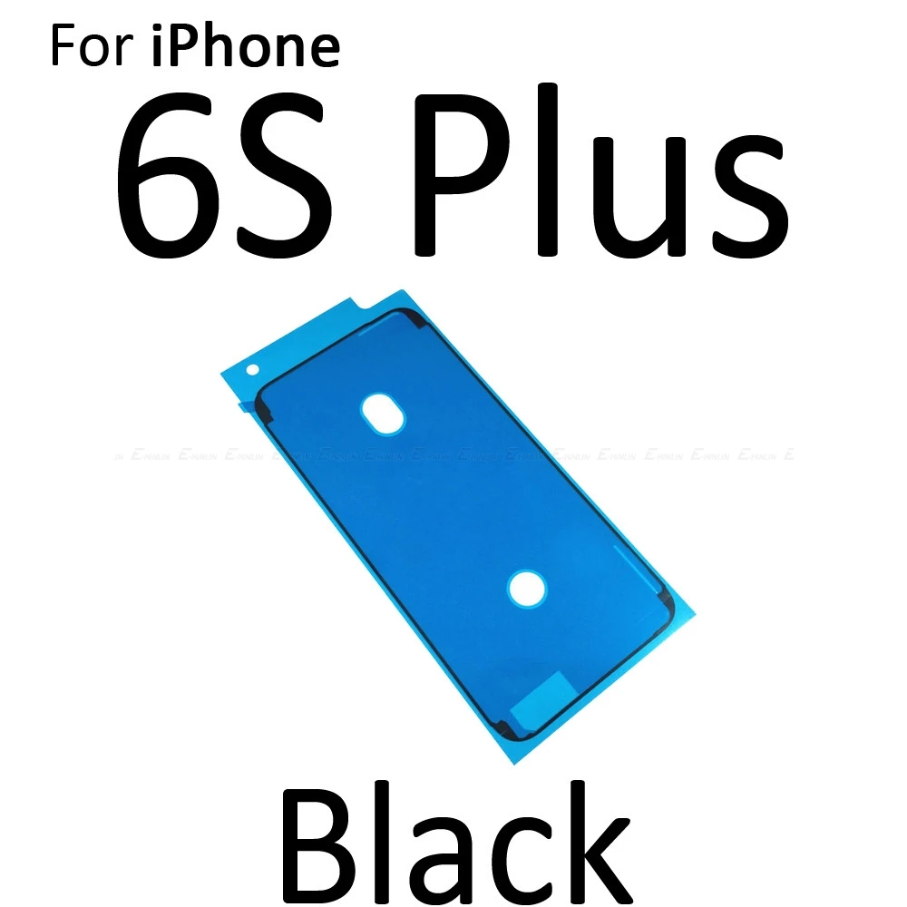 Высокое качество для iPhone 6S 7 8 Plus X XR XS Max ЖК сенсорный экран дисплей рамка водонепроницаемый предварительно вырезанный клей клейкая лента наклейка