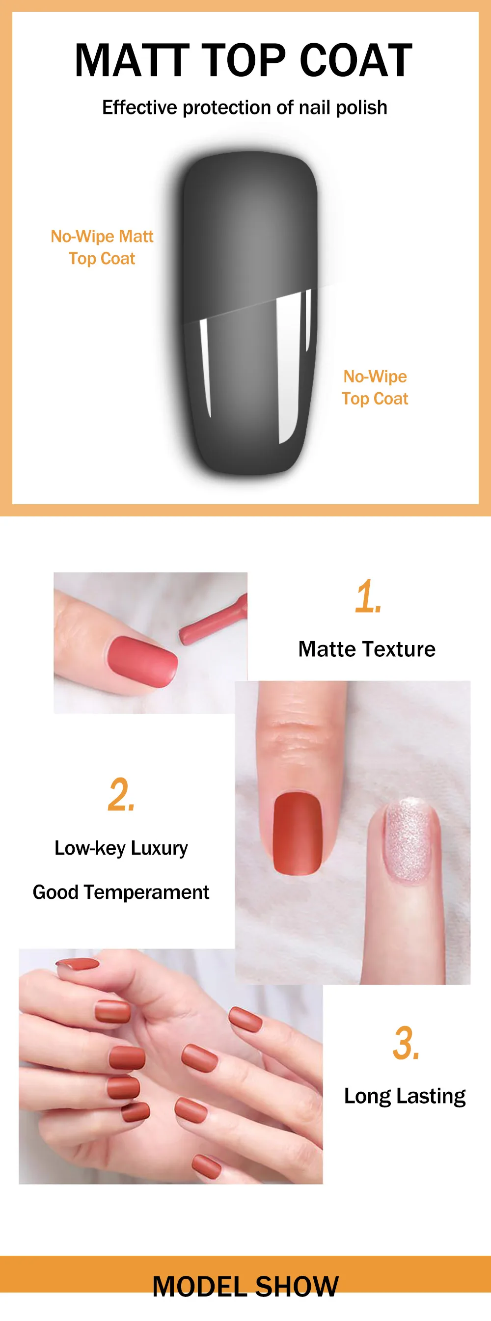 Матовый лак для ногтей MIZHSE, замачиваемый УФ-светодиодный лак для ногтей Vernis Ongle, матовый прозрачный лак для ногтей