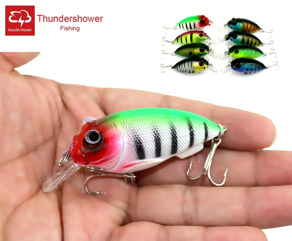 1 шт. жира Minnow приманки для ловли рыбы искусственные дерьмо 9 6 г 7 см крючки Жесткие
