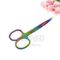 15 pcs mini portable color stainless steel scissors personal care tools first aid kits supplies hand craft scissors