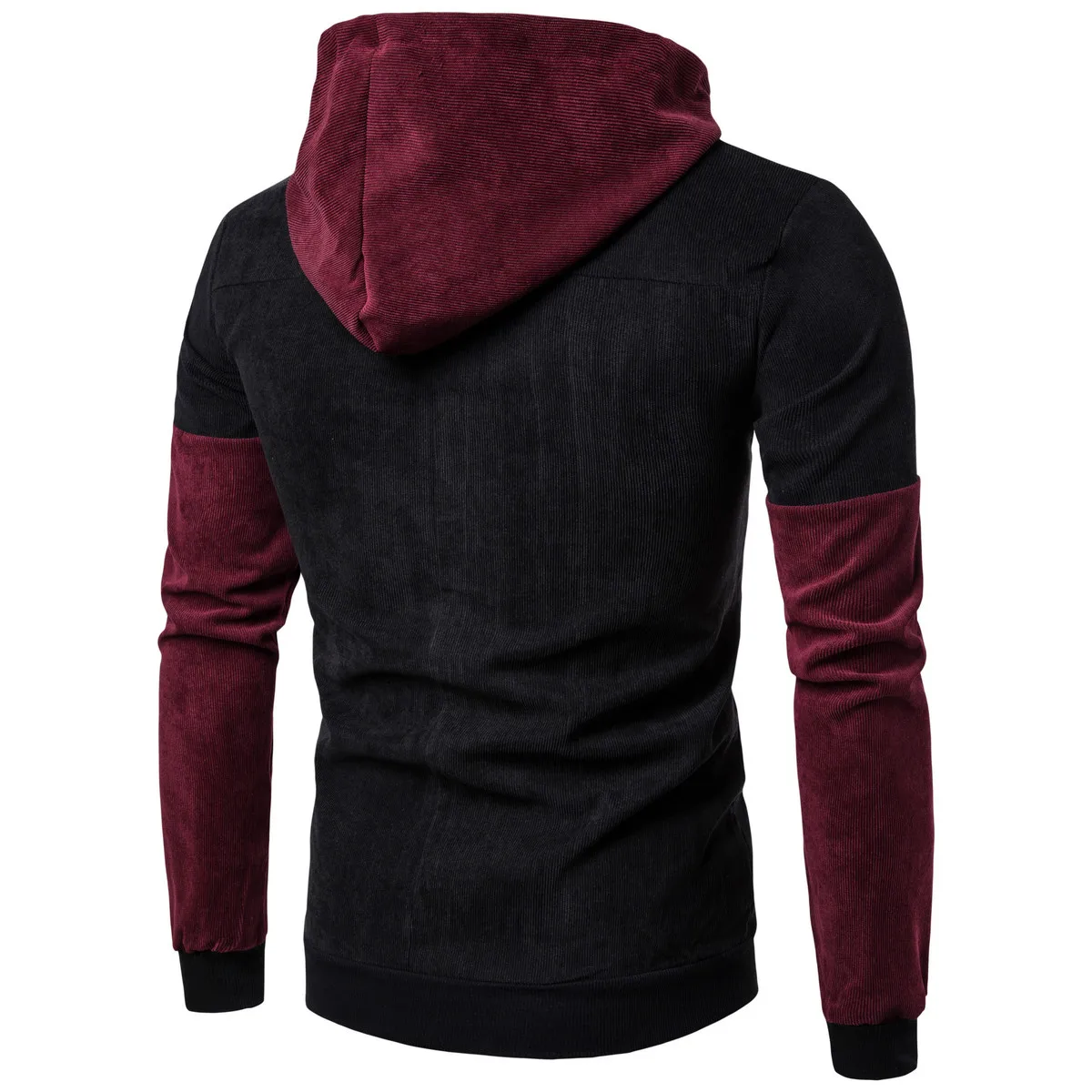 Модные толстовки с капюшоном Для мужчин sudaderas Hombre хип хоп Лоскутные Толстовки