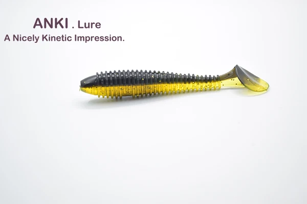 ANKI рыболовные приманки FAT Swing Impact Swimbait 85 мм/5 5 г 10 шт./лот мягкие для рыбалки окуня |