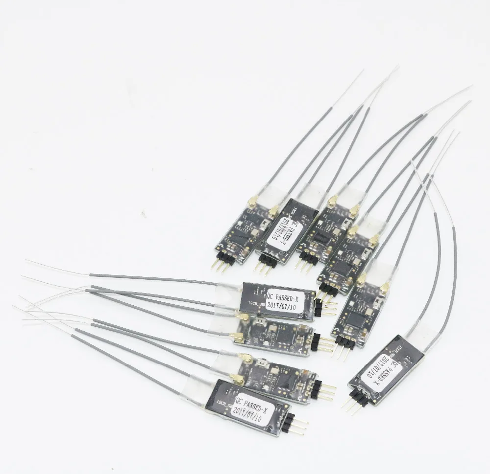 5 шт./лот радиоприемник R12DSM с двойной антенной 12 каналов 2 4G AT9 AT9S AT10II | Игрушки и