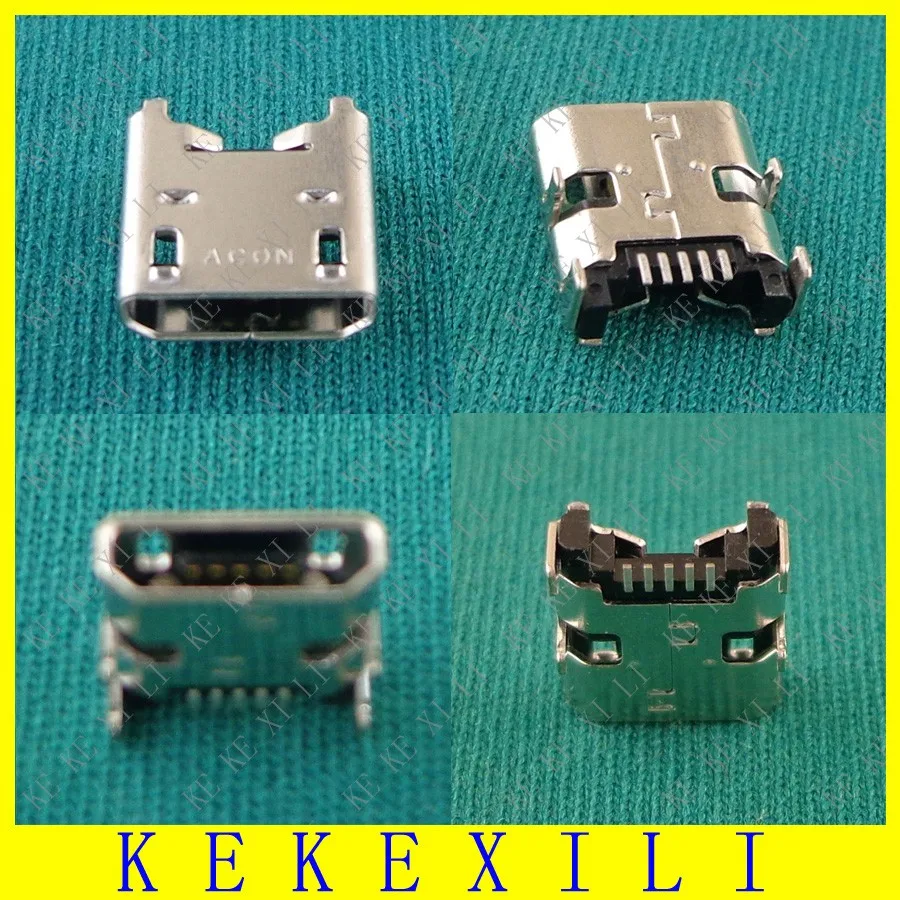 Разъем Micro USB для ACER TABLET Icona разъем usb зарядки 5Pin DIP Foot|power connector|charging socketjack mini |