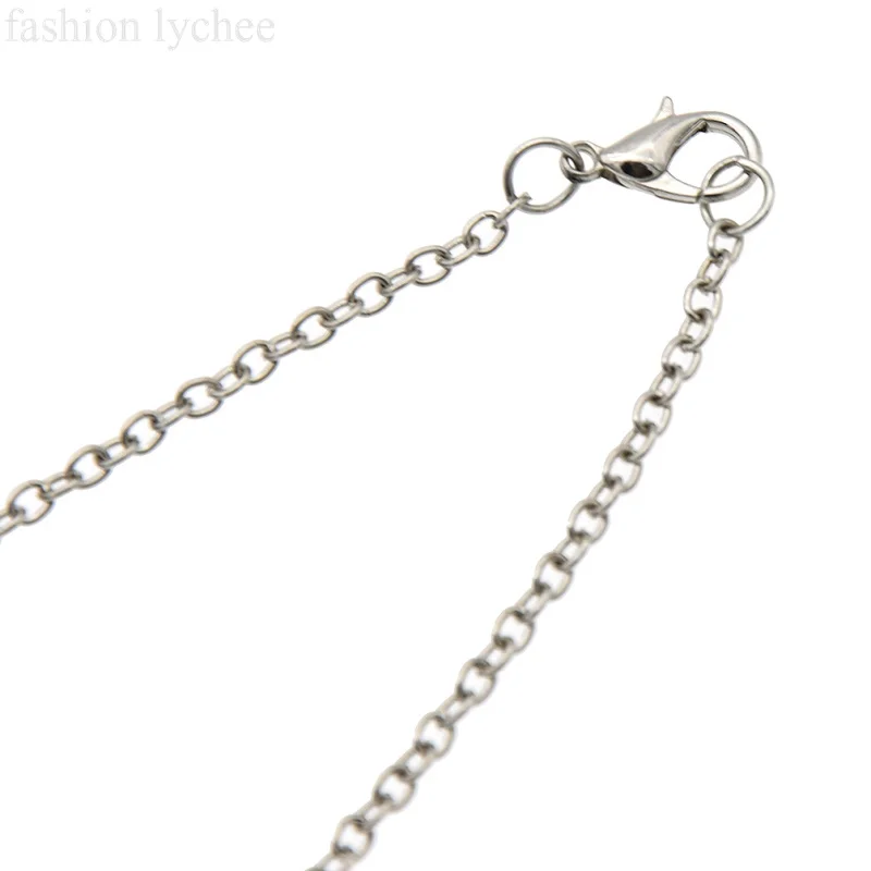 Модные lychee Norse винтажные Ворон Летающие птицы ворона животное длинное звено