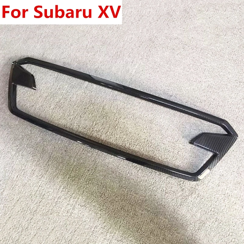 Новый ABS углеродное волокно краска добавить на стиль Передняя решетка для Subaru XV GT3