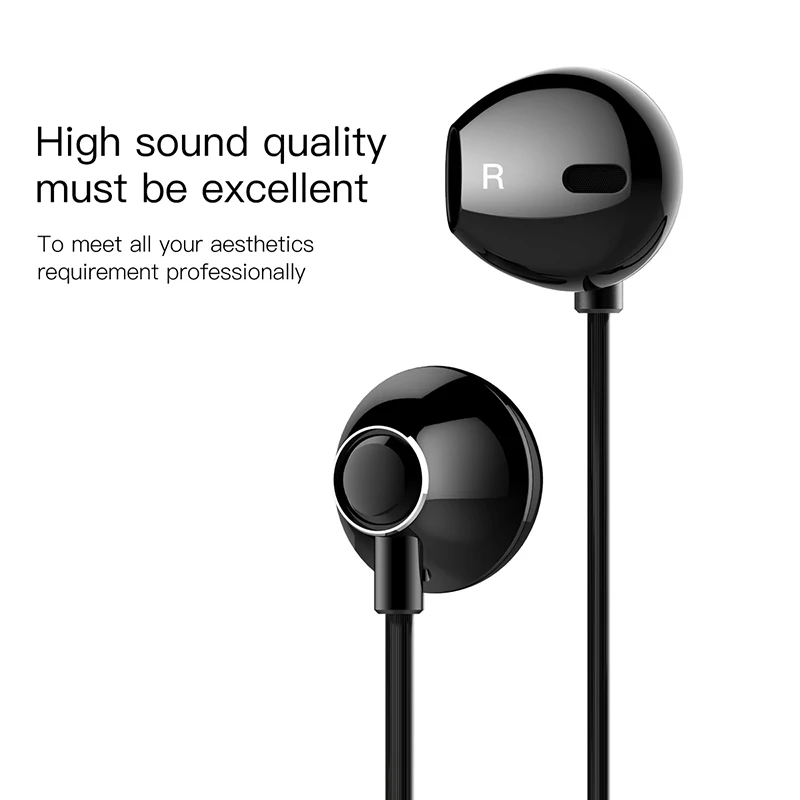 Baseus H06 наушники для телефона Hi Fi стерео Бас Наушники 3 5 мм разъем Проводные аудио