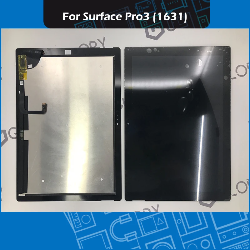 Новый TOM12H20 V1.1 LTL120QL01 003 LCD полностью для Microsoft Surface Pro 3 (1631) сенсорный экран + наклейка