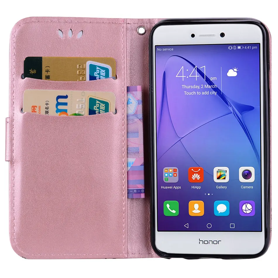 DEEVOLPO милый кожаный чехол для huawei P9 P8 Lite P9Lite чехол Красивая Мандала колокольчики кошелек откидная крышка сумка DP03E
