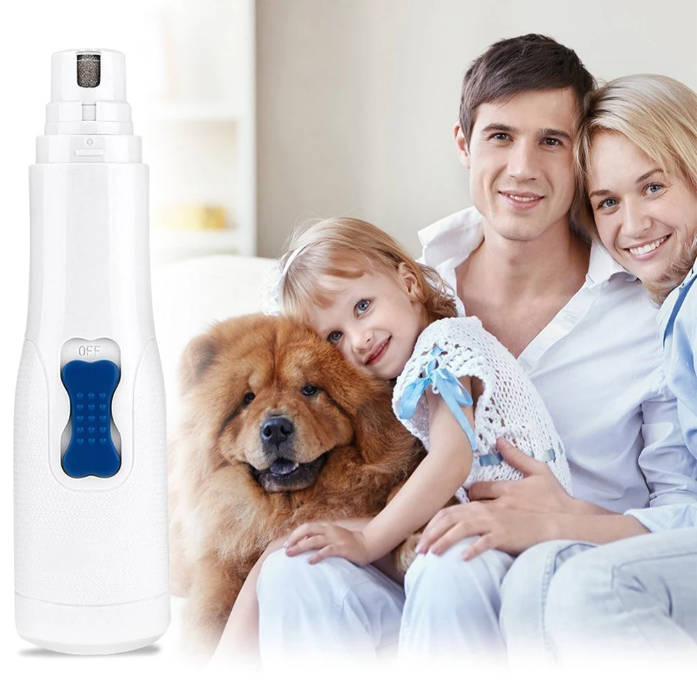 Тихий палец собак кошек лапы уход за лошадьми Инструмент Clipper Электрический Pet