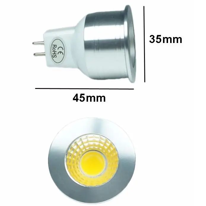 Горячая Распродажа COB Bombillas MR11 GU10 E27 E14 GU5.3 3W cob лампы AC 12V прожектор для внутреннего