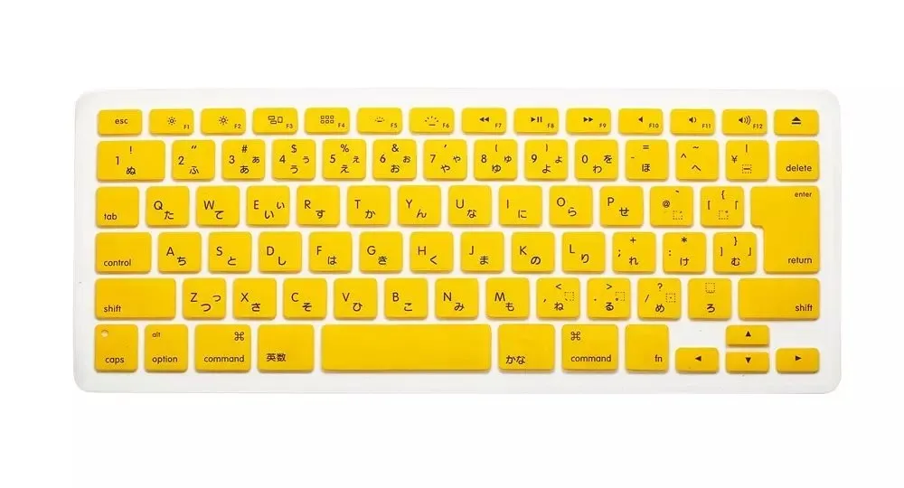 Для Mac Book клавиатура для Macbook Air Pro retina 13 15 17 протектор японский английский японский Японская Клавиатура крышка
