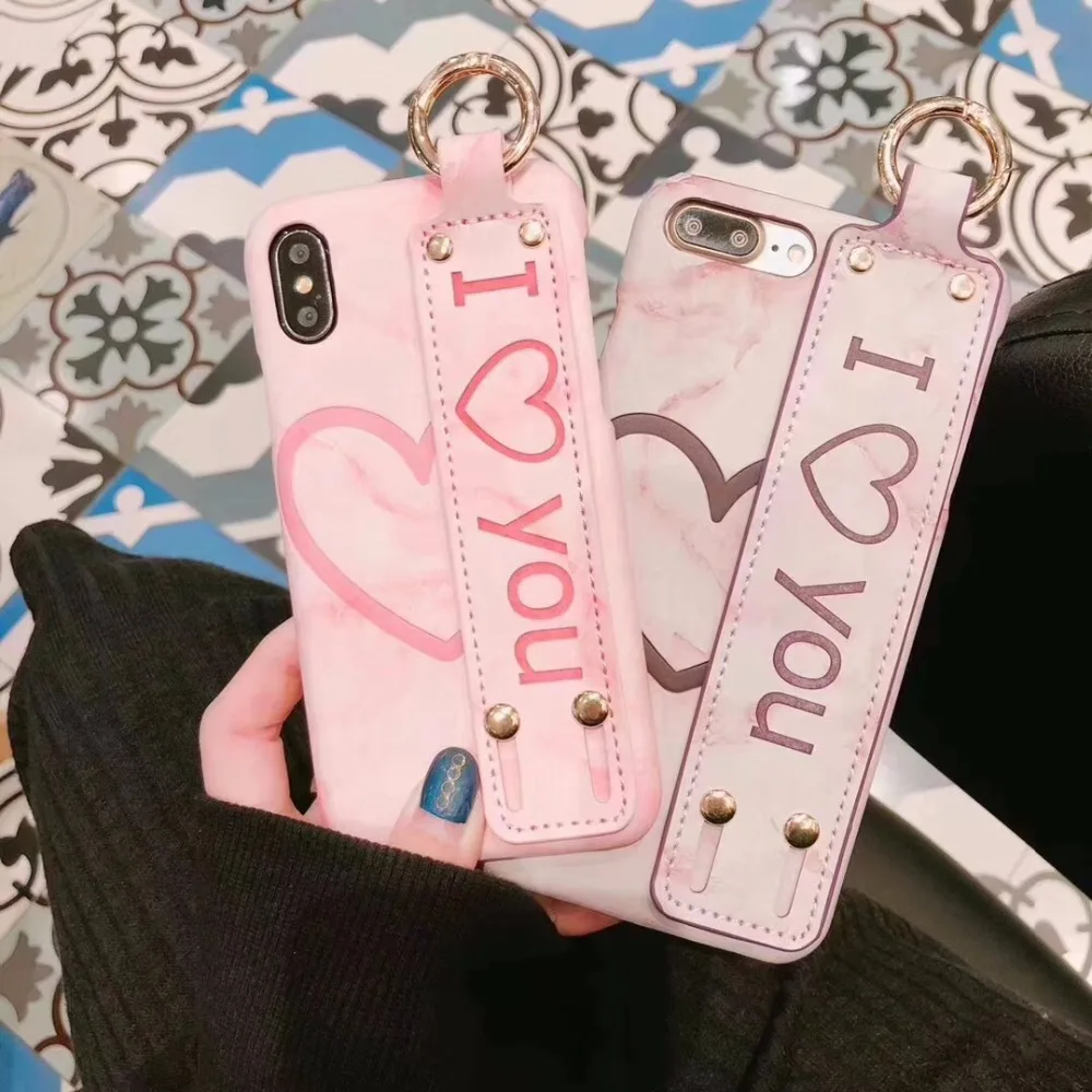 Чехол для Apple iPhone 7 6 s 8 плюс 5 х новая пара прилив I love you Защитный чехол Винтаж