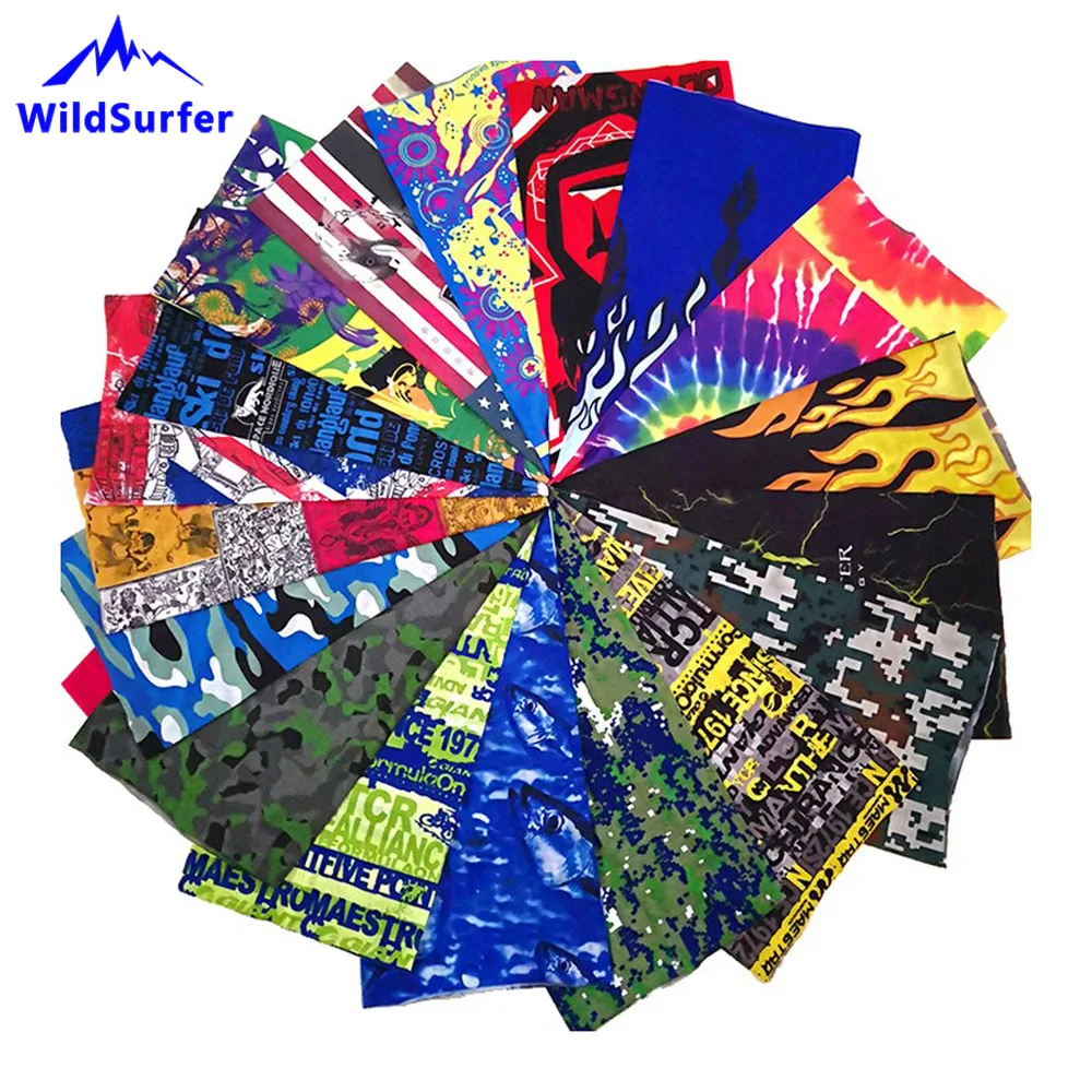 WildSurfer Спортивная маска волшебная повязка на голову обогреватель шеи для улицы