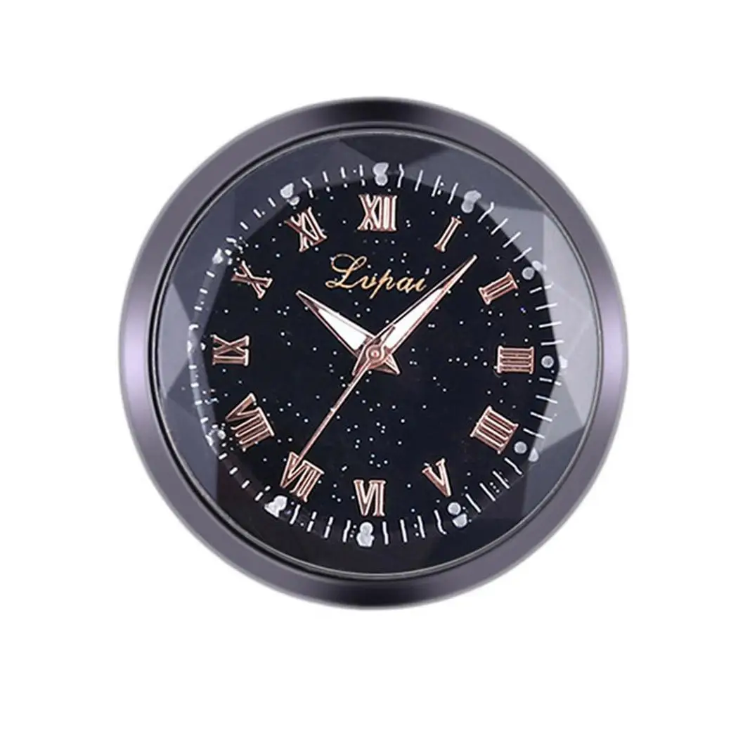 Car Decoration Electronic Meter Clock Timepiece Auto Interior Ornament Automobiles Sticker Watch In Accessories | Автомобили и