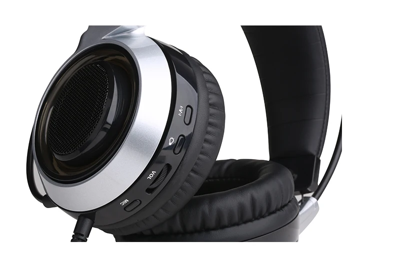 SOMIC G951 стерео звук Игровые наушники двойной луч вибрации гарнитура с микрофоном USB 3 цвета светодиодный светильник наушники для ПК Игр