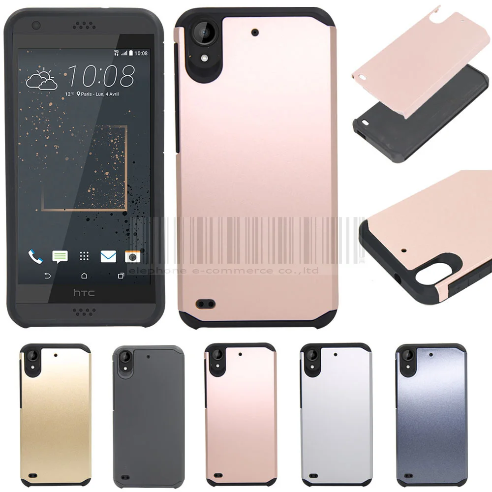 Чехол для телефона HTC Desire 530 630 2in1 из ТПУ и поликарбоната усиленная ударная Броня