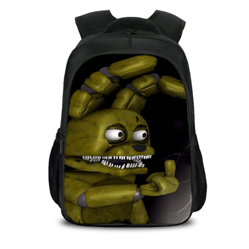 Детские рюкзаки с аниме Five Nights At Freddys школьные сумки для мальчиков и