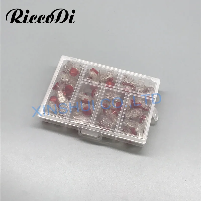 55 шт. стыковые клеммы для телефонного провода 3 полюса | Обустройство дома