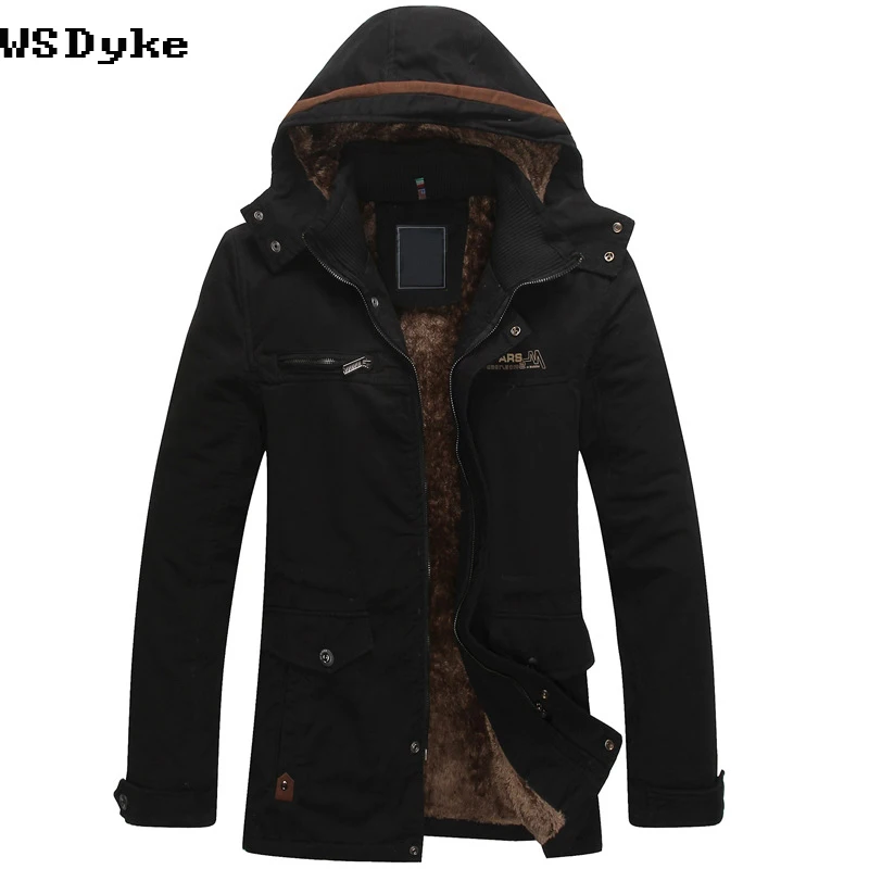 Campera Hombre Invierno осенне-зимний Повседневный свитер средней длины с капюшоном
