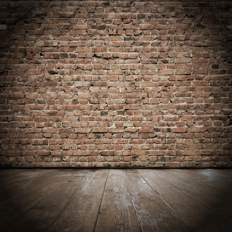Laeacco Brick Wall Wooden Floor Retro Photo Backgrounds Vinyl Digital Customized Photography Backdrops For Studio | Электроника