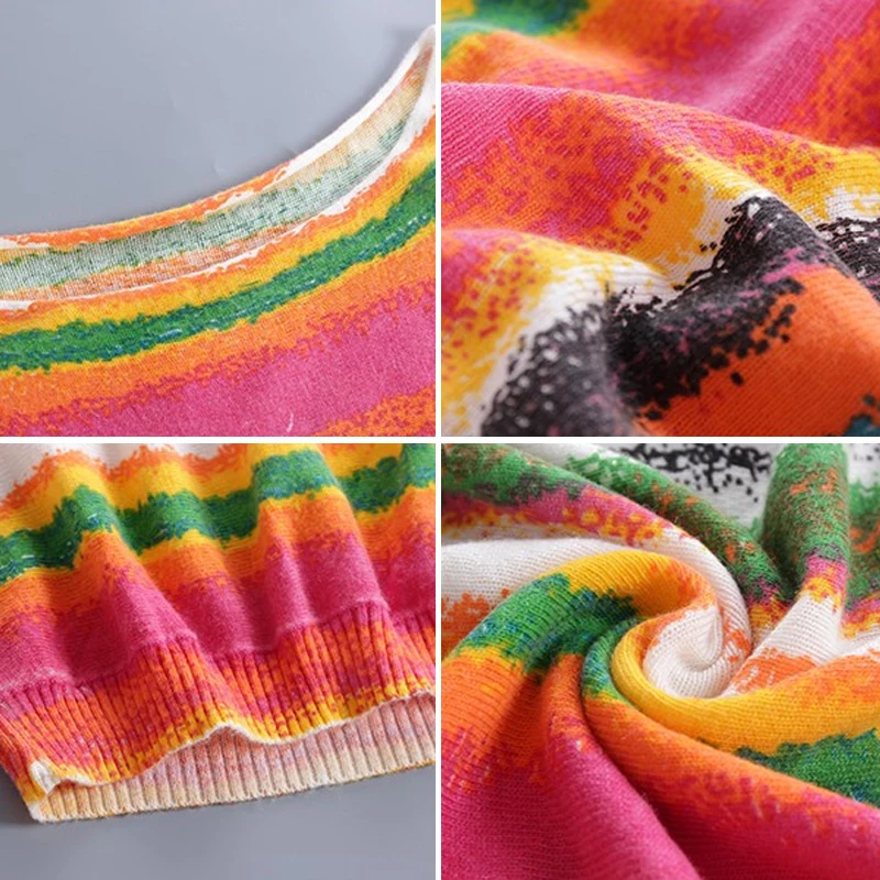 Женский свитер с рукавами летучая мышь XIKOI повседневный трикотажный пуловер