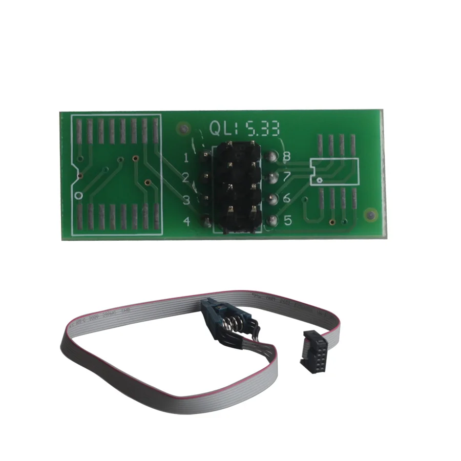Тестовый зажим SOIC8 SOP8 с адаптером для чипа серии 24 93 25 26 | Автомобили и мотоциклы