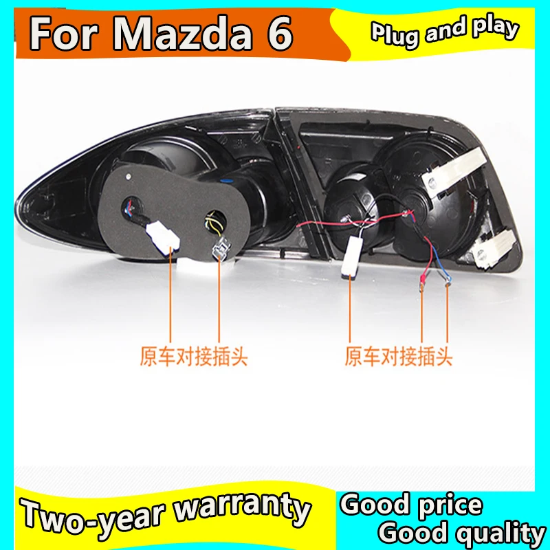 Автомобильный Стайлинг для Mazda 6 LED светильник s 2003-2013 Mazda6 светодиодный фонарь