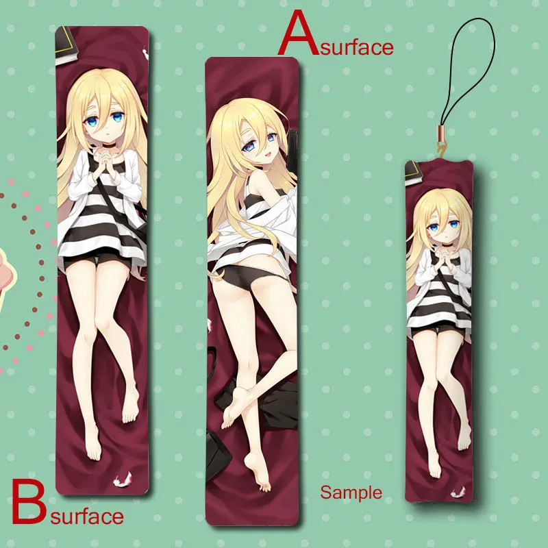 Ангелы смерти Рейчел в виде милого героя аниме мини Dakimakura брелок подушка висячие
