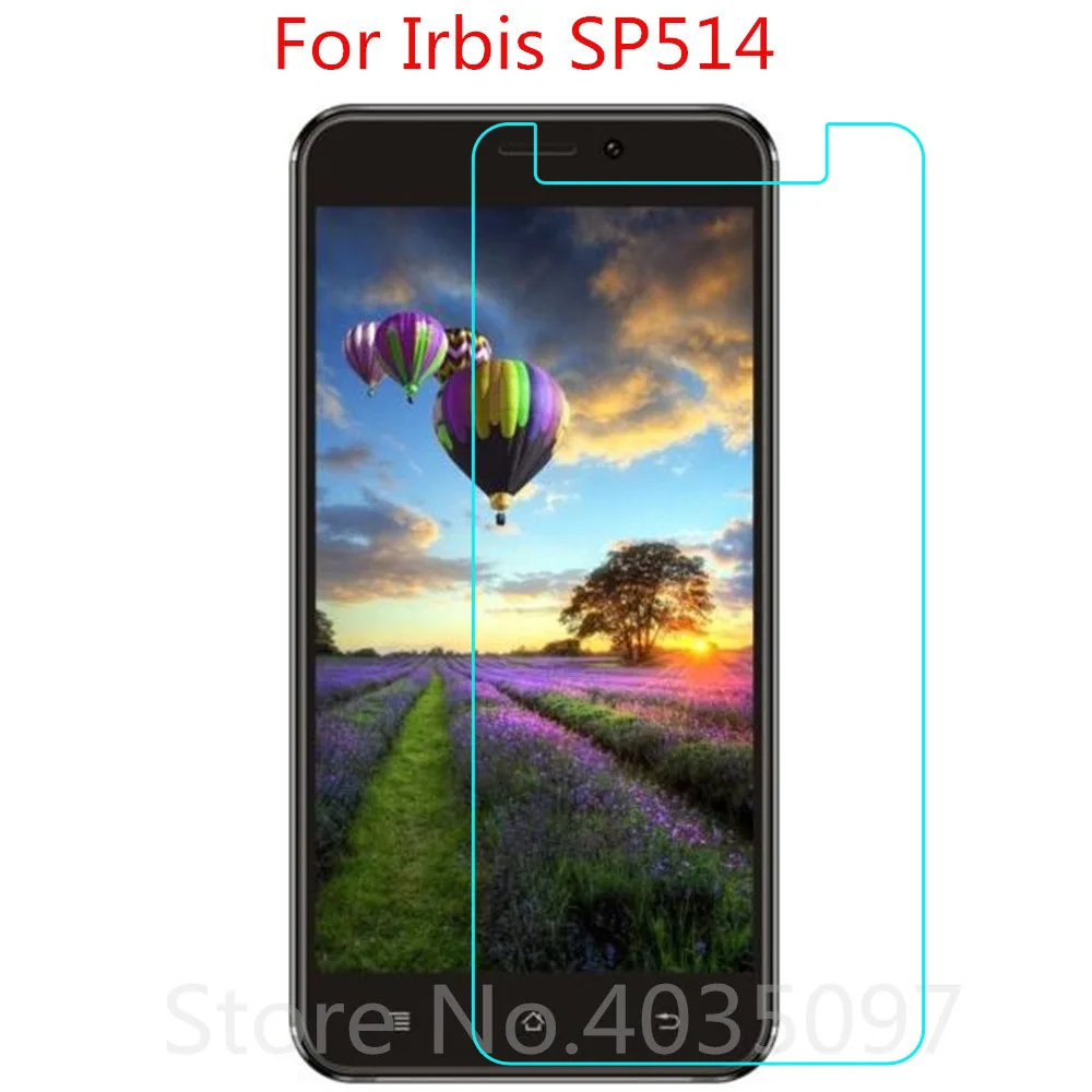 2.5D 0 26 мм 9H Премиум Закаленное стекло для Irbis SP514 защита экрана закаленная Защитная