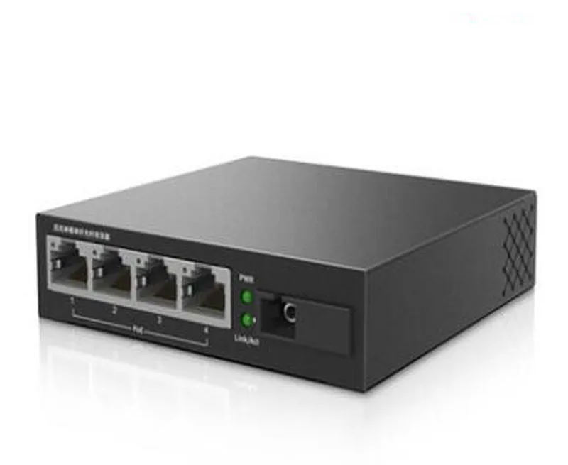 TP-Link 4-портовый коммутатор PoE волоконный медиаконвертер приемопередатчик