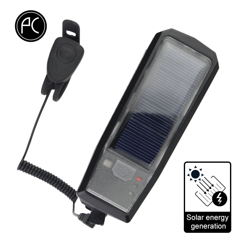 PCycling велосипедный колокольчик светодиодный USB перезаряжаемая лампа передние