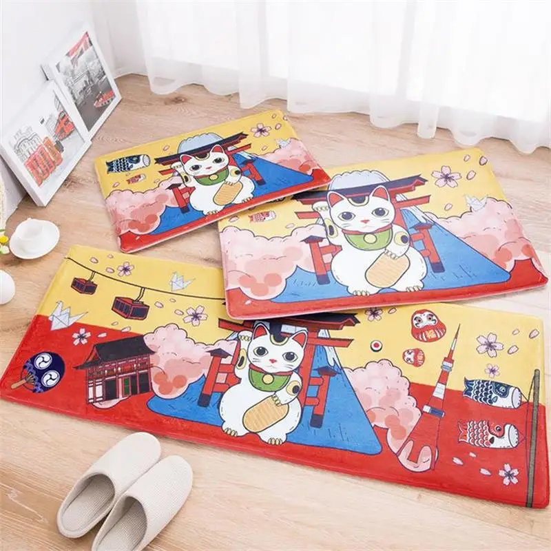 Кухонный коврик Lucky Cat 3 размера один набор домашний вход/Коврик для прихожей