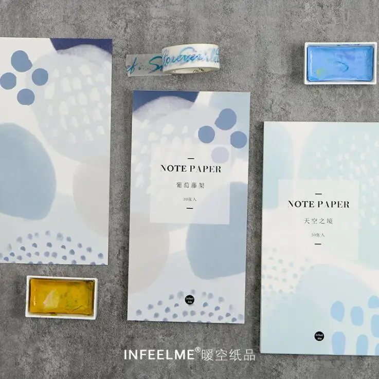 Infeel.me цветные блоки заметки для сообщений милые записные книжки блокноты N Times