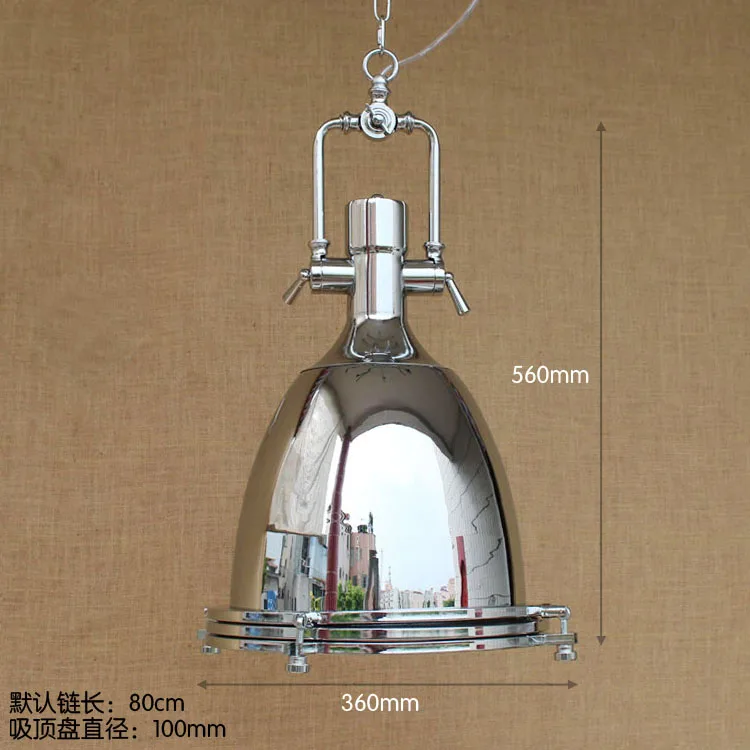 Промышленный светильник винтажный подвесной в стиле ретро|lamparas colgantes|pendant light