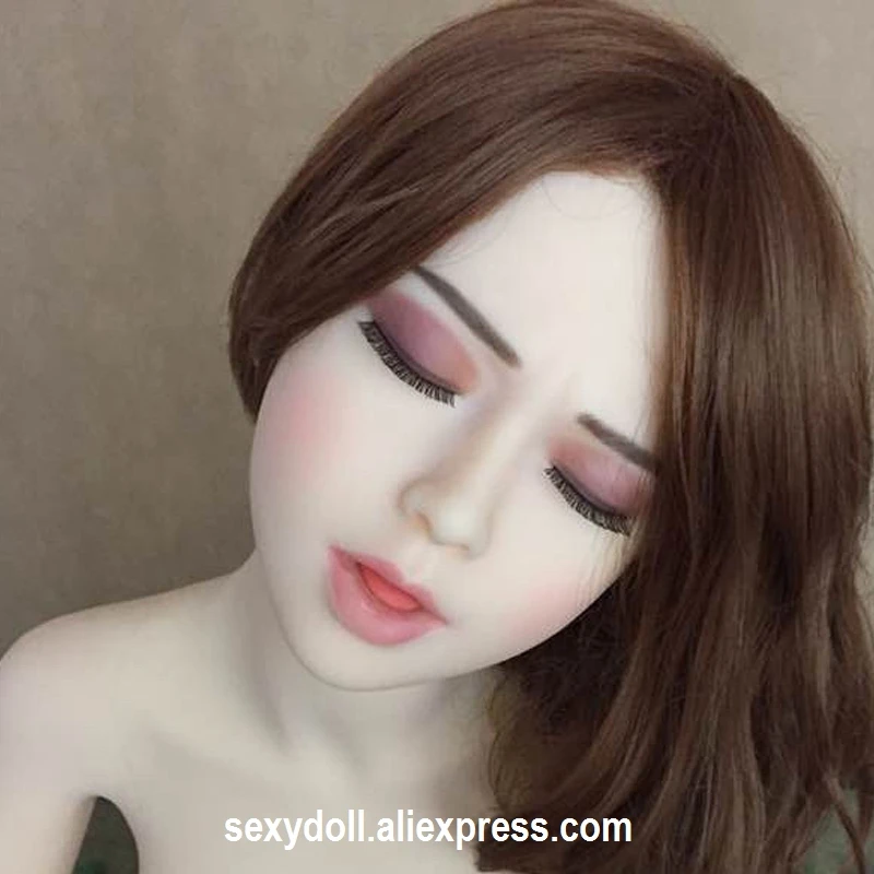 WMDOLL новинка 39 # японская Силиконовая секс кукла голова оправа азиатское лицо