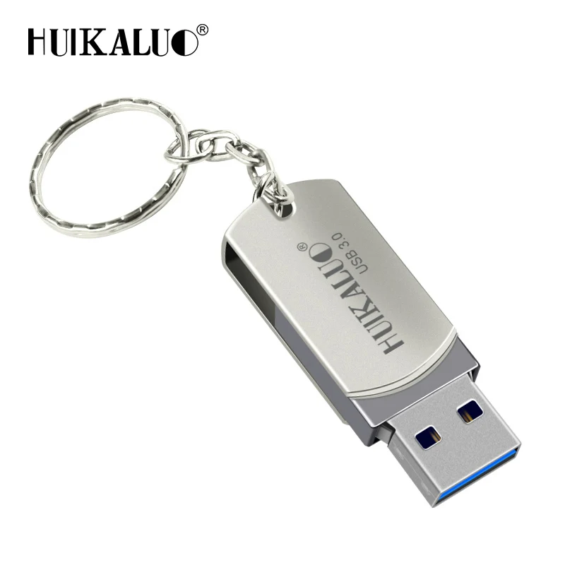 Silver Оригинальная емкость флеш-накопитель USB 3,0 флеш-накопитель 16 ГБ 32 ГБ 64 ГБ высокоскоростной металлический Удобный внешний накопитель - Цвет: Silver