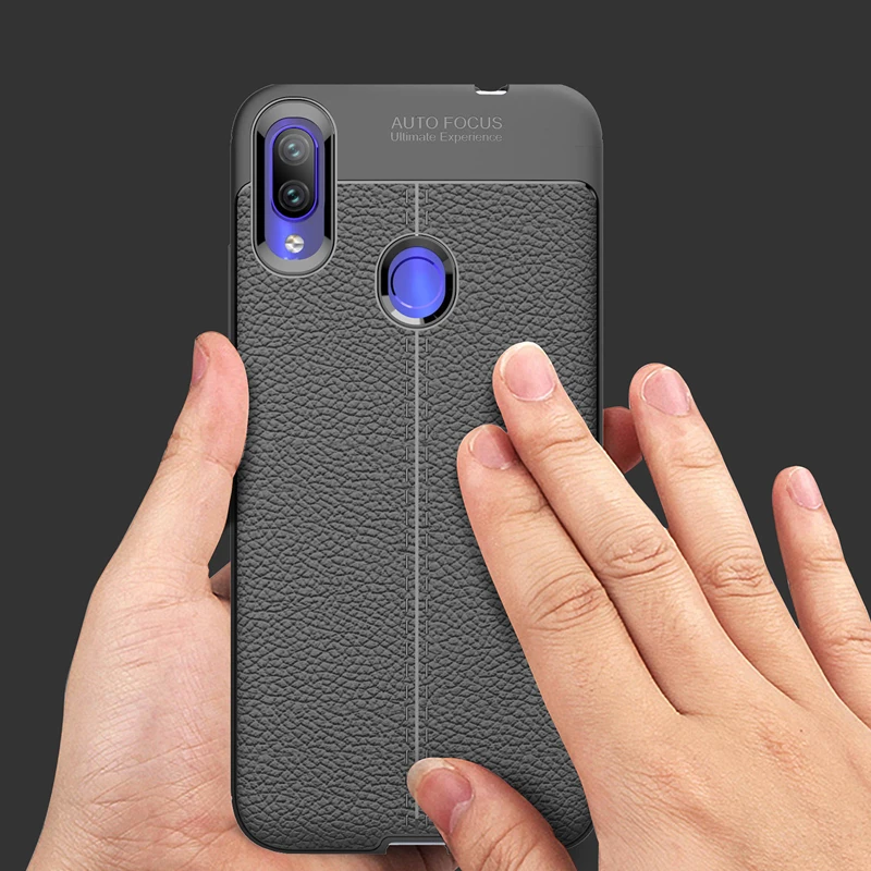 Чехол YUETUO из ТПУ с кожаным узором для задней панели телефона чехол xiaomi redmi 7 xiomi redmi7