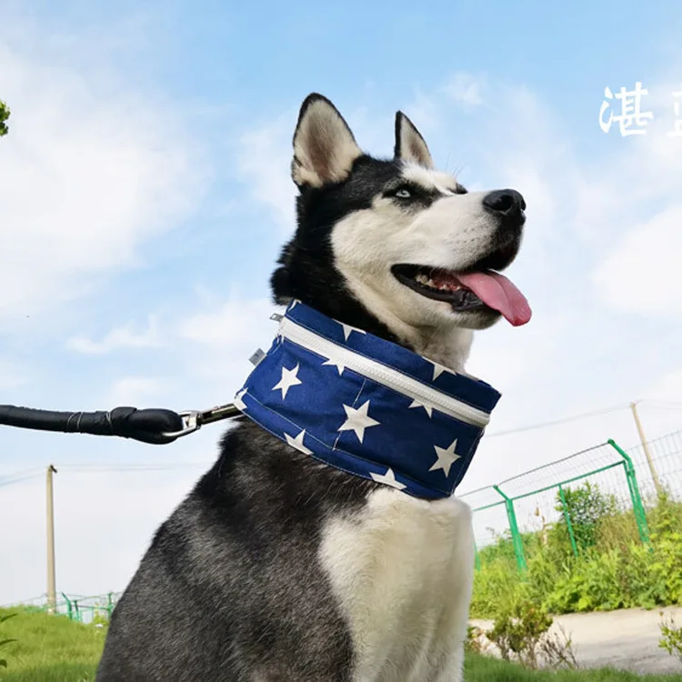 Шарф для домашнего питомца быстро охлаждающий шарф чехол мешок льда Samoyed Alaskan