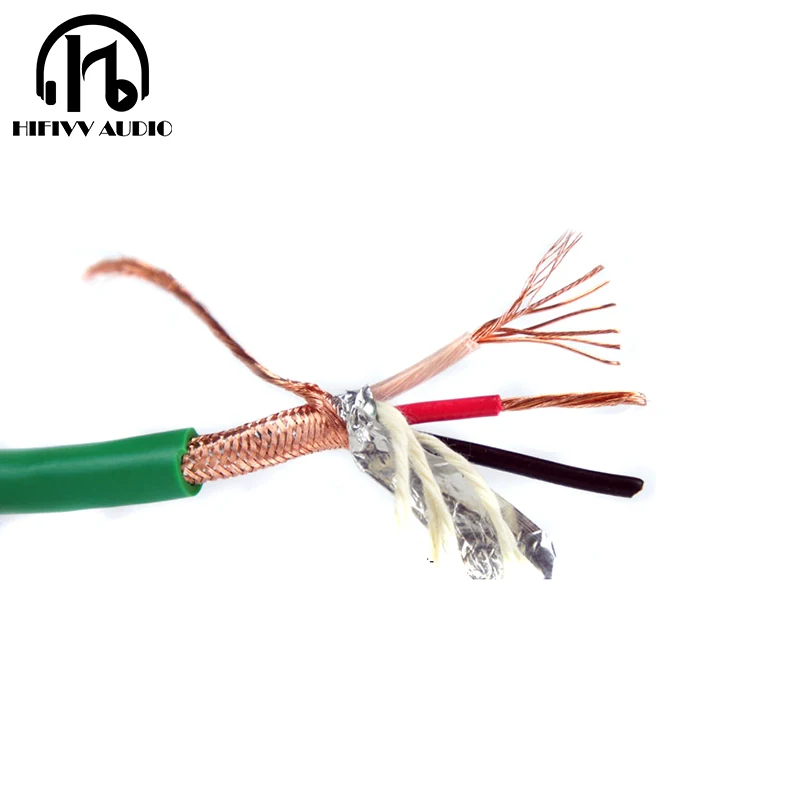Hifivv аудио hifi кабель питания переменного тока diy усилитель линия 3 жильный Чистая