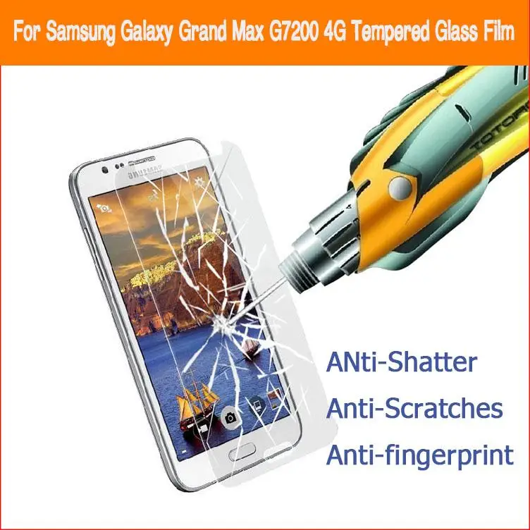 0 26 мм 2.5D пленка из закаленного стекла для Samsung Galaxy Grand Max G7200 4G 5 25 &quotЗащита экрана