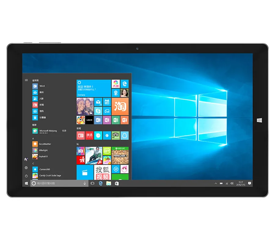 Оригинальный планшетный ПК Teclast Tbook 16 Power 2 в 1 с дисплеем 11,6 дюймов IPS 1920*1080, ОС Windows 10 + Android 6.0, процессор Intel X7-Z8750, 8 ГБ оперативной памяти и 64 ГБ встроенной памяти.