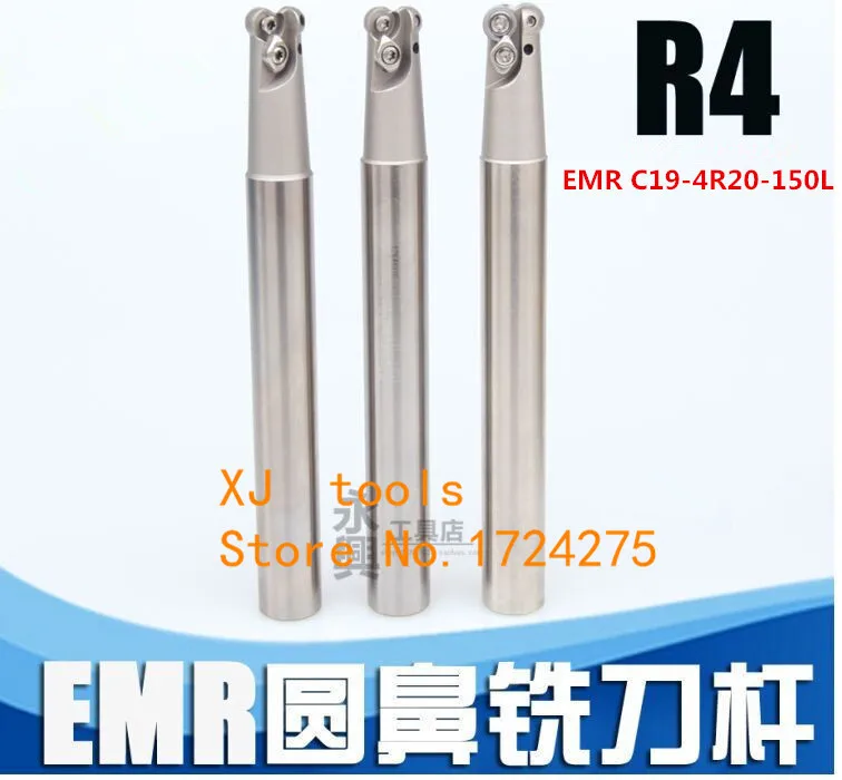 

EMR C19-4R20-150 Bore Indexable Shoulder End Mill Arbor,Mill Cutting Tools, Insert of carbide inserts RPMT0802/RPMW0802