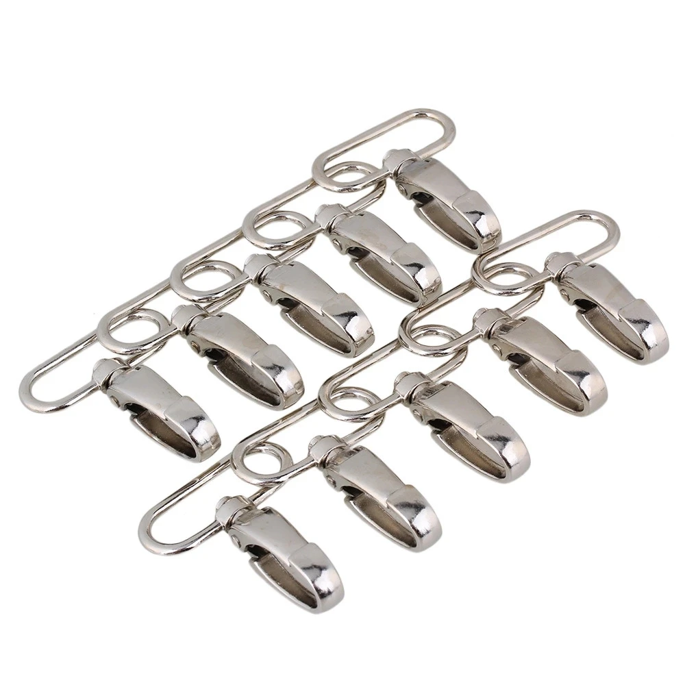 

10pcs 38mm Oval Shape Swivel Zinc Alloy Clasps Buckle Trigger Snap Hook