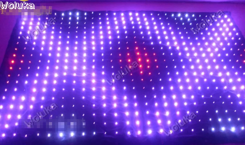 P10 видео занавеска свадебный фон RGB красочный сценическое освещение 2*3 м/3*4 м/3*6 м/4*8