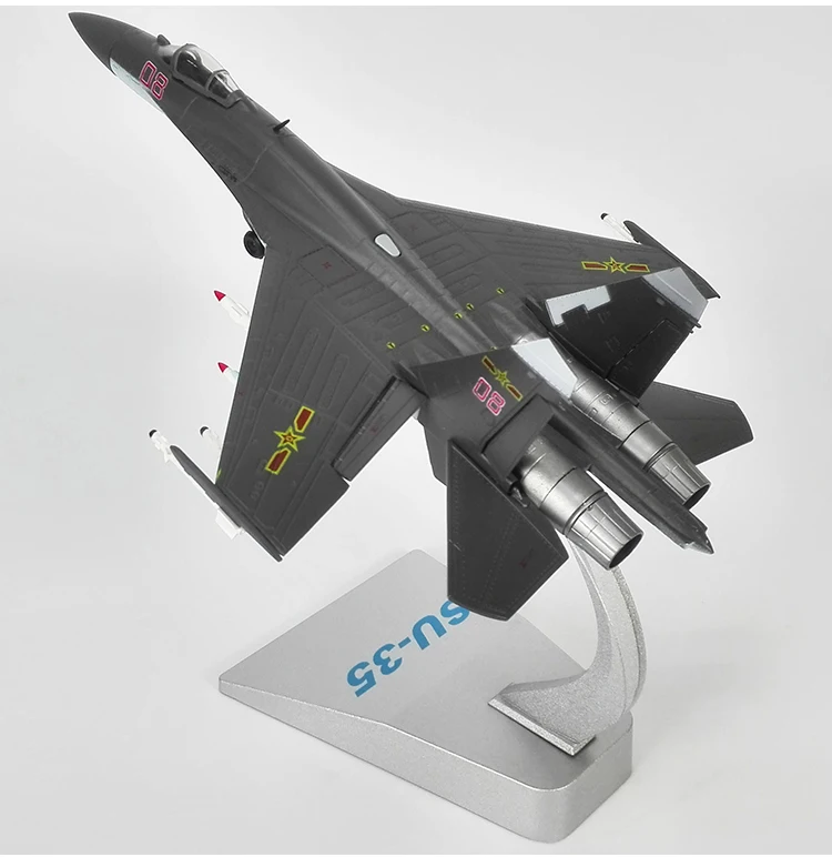 1/72 масштабный самолет модель игрушки Sukhoi Su-35 Фланкер супер Фланкер истребитель литой металлический самолет Модель Коллекция игрушек