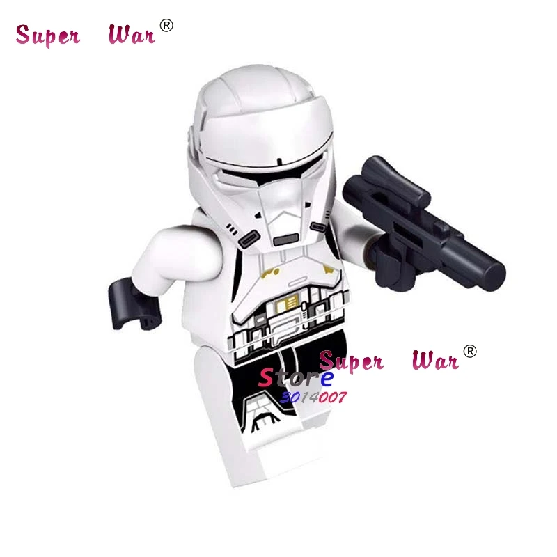 JC008 Одиночный Solo A Story Storm Wars Rebel Tie A-Wing Pilot Ki-Adi-Mundi Rey Luke building block игрушки для детей - Цвет: JC008