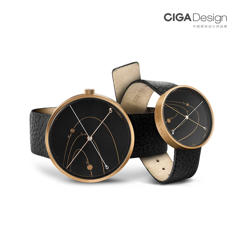 Xiaomi CIGA Design Lover Series Wristwatch Fashion Simple Retro Leisure Leather Couple Quartz Clock Love Watch | Электроника