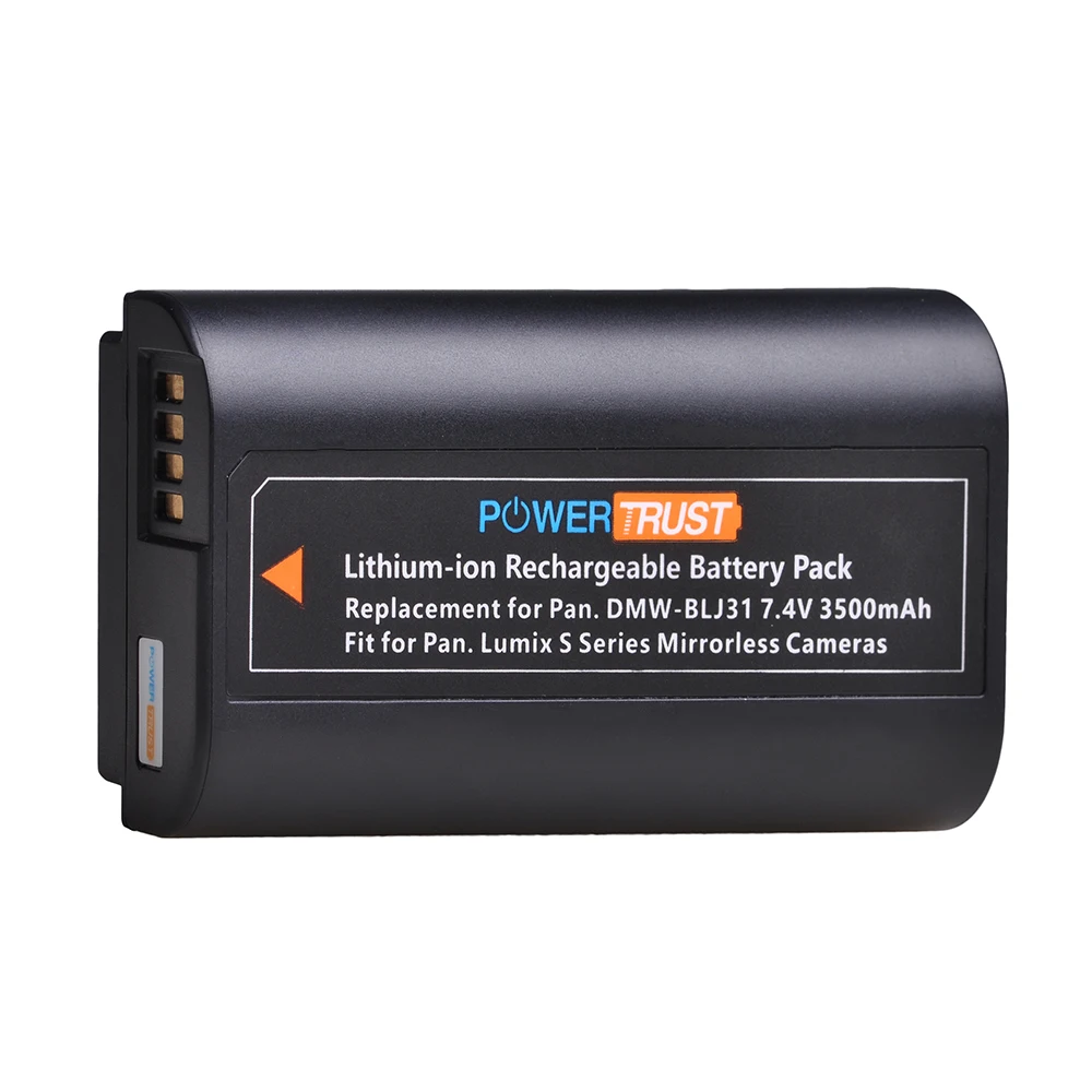 1 х 7,4 В 3500 мАч DMW-BLJ31 DMWBLJ31 BLJ31 Аккумулятор для Panasonic LUMIX S1, S1R, S1H, LUMIX S серии беззеркальных аккумуляторов